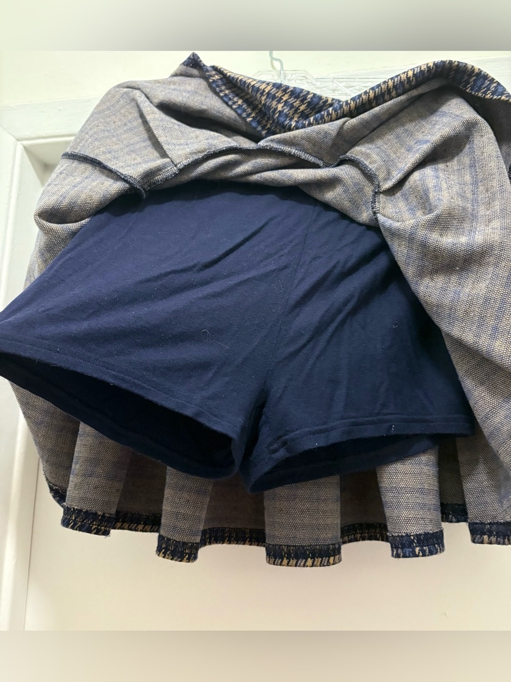 American Eagle Outfitters Women’s Pleated Plaid Mini Skirt Size XS Grunge, Y2K - Picture 5 of 8